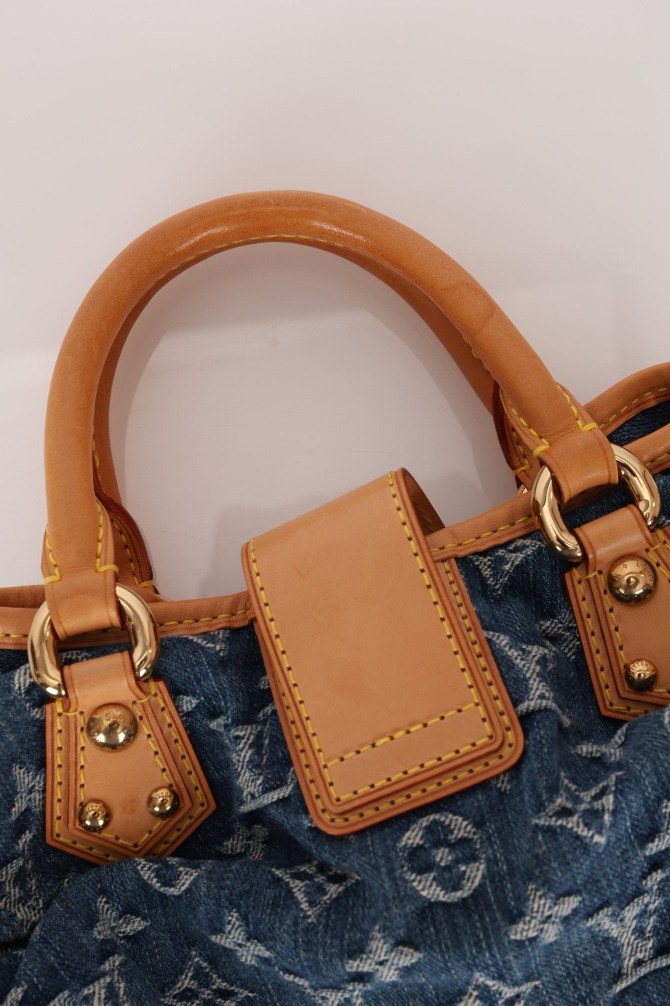 Louis Vuitton 2005 Monogram Denim Pleaty - FashioNica