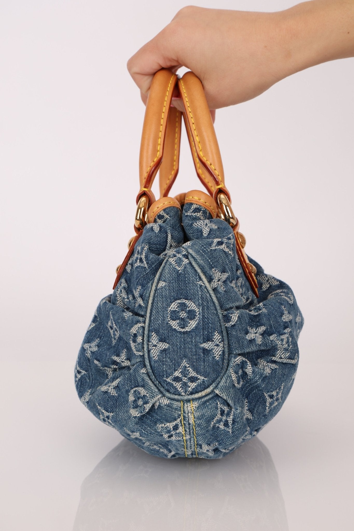 Louis Vuitton 2005 Monogram Denim Pleaty - FashioNica