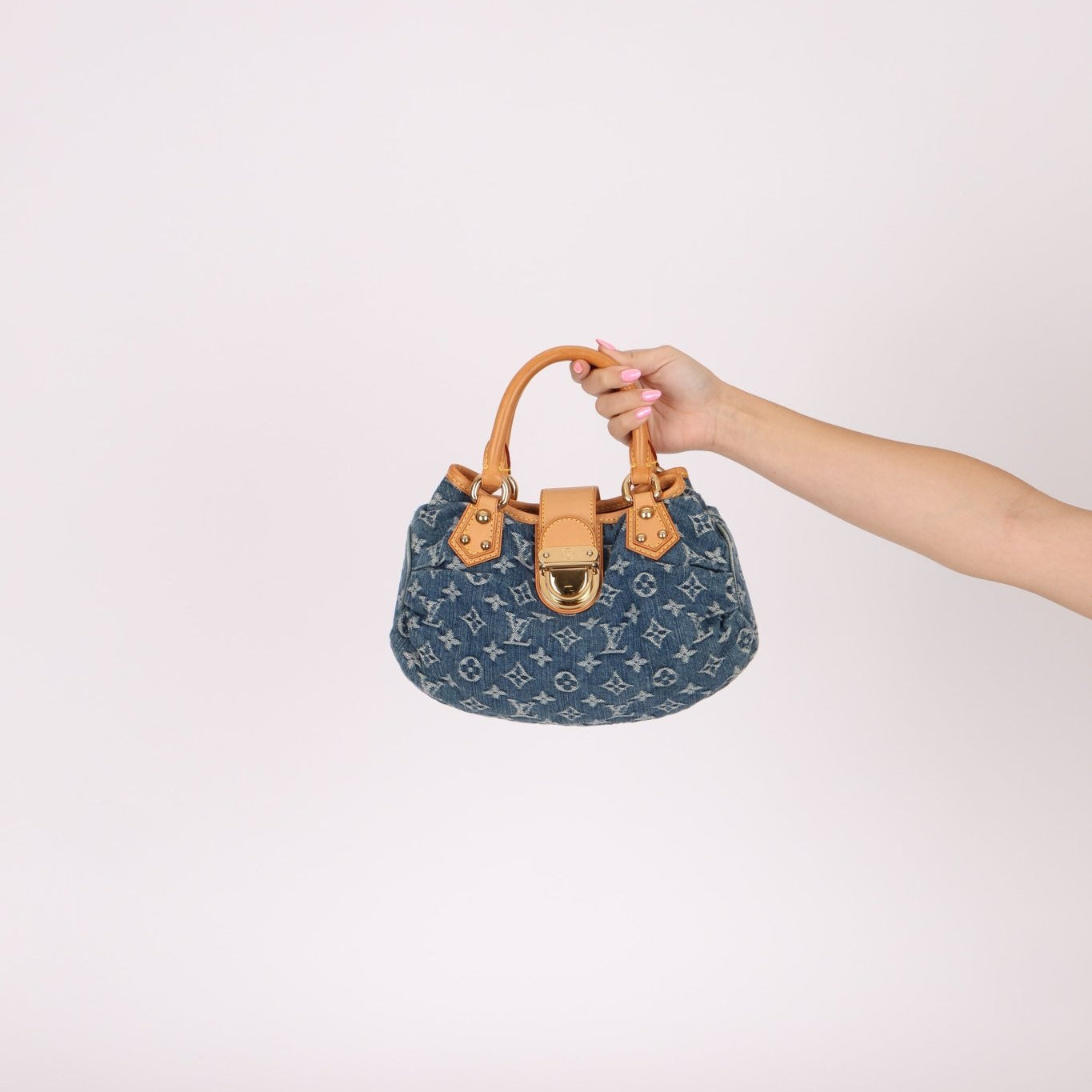 Louis Vuitton 2005 Monogram Denim Pleaty - FashioNica