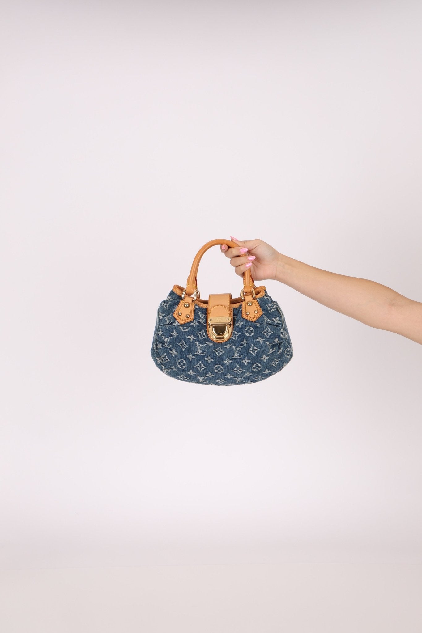 Louis Vuitton 2005 Monogram Denim Pleaty - FashioNica