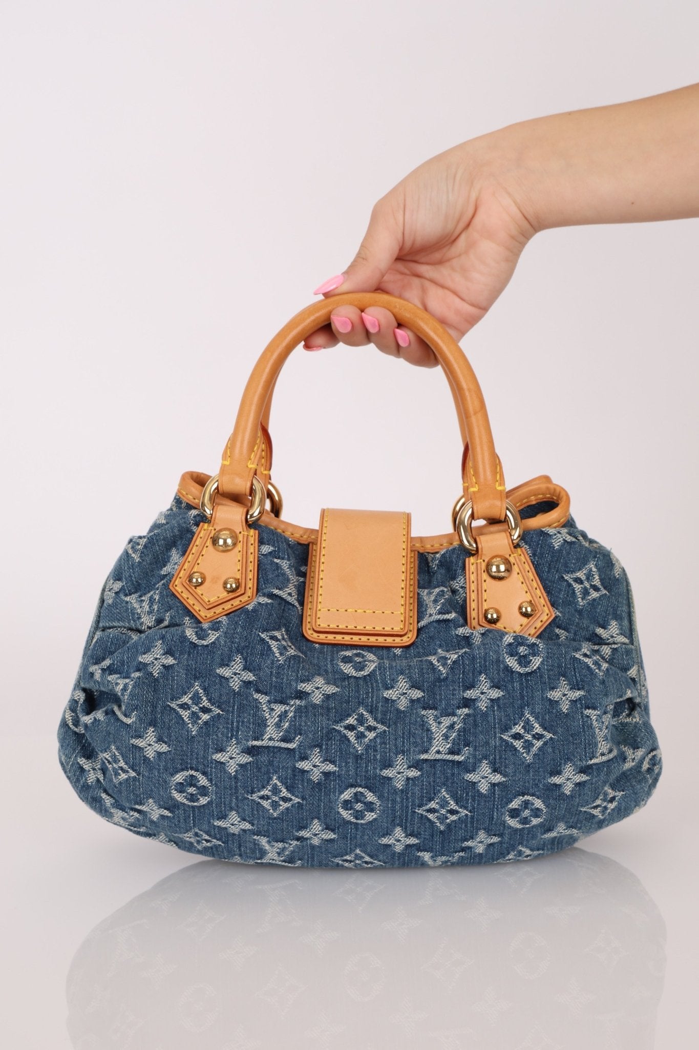 Louis Vuitton 2005 Monogram Denim Pleaty - FashioNica