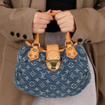 Louis Vuitton 2005 Monogram Denim Pleaty - FashioNica