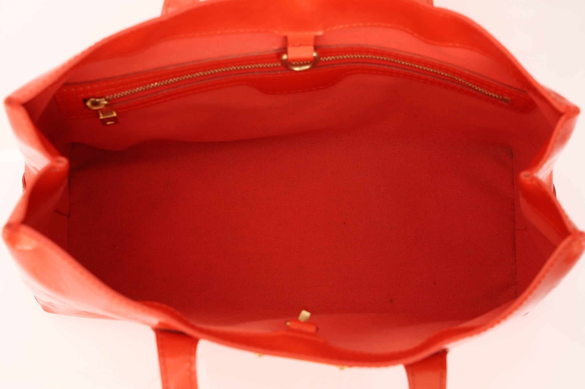 Louis Vuitton 2009 Vernis Wilshire Orange Mini Tote - FashioNica