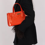 Louis Vuitton 2009 Vernis Wilshire Orange Mini Tote - FashioNica