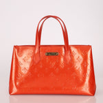 Louis Vuitton 2009 Vernis Wilshire Orange Mini Tote - FashioNica