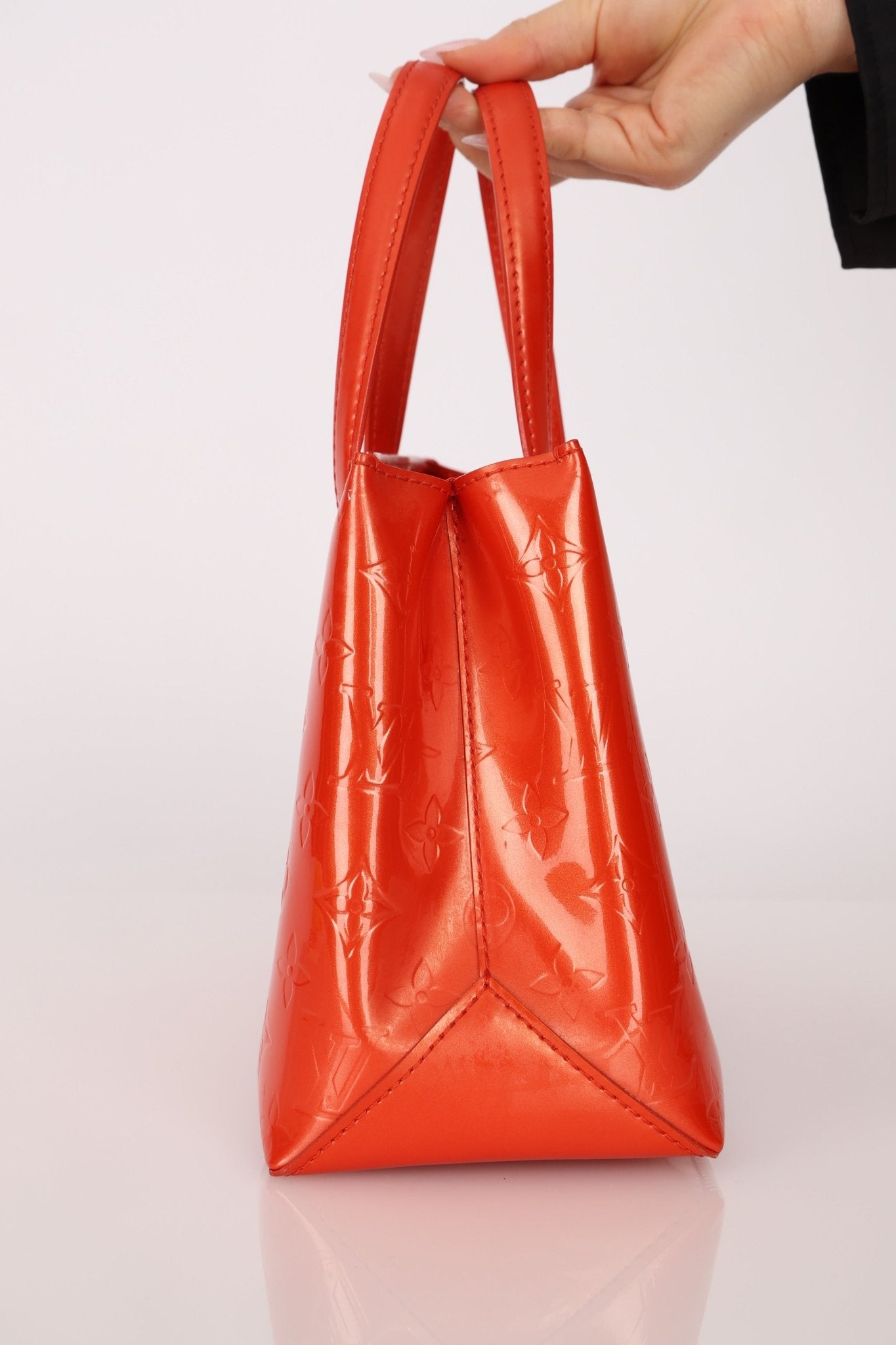 Louis Vuitton 2009 Vernis Wilshire Orange Mini Tote - FashioNica
