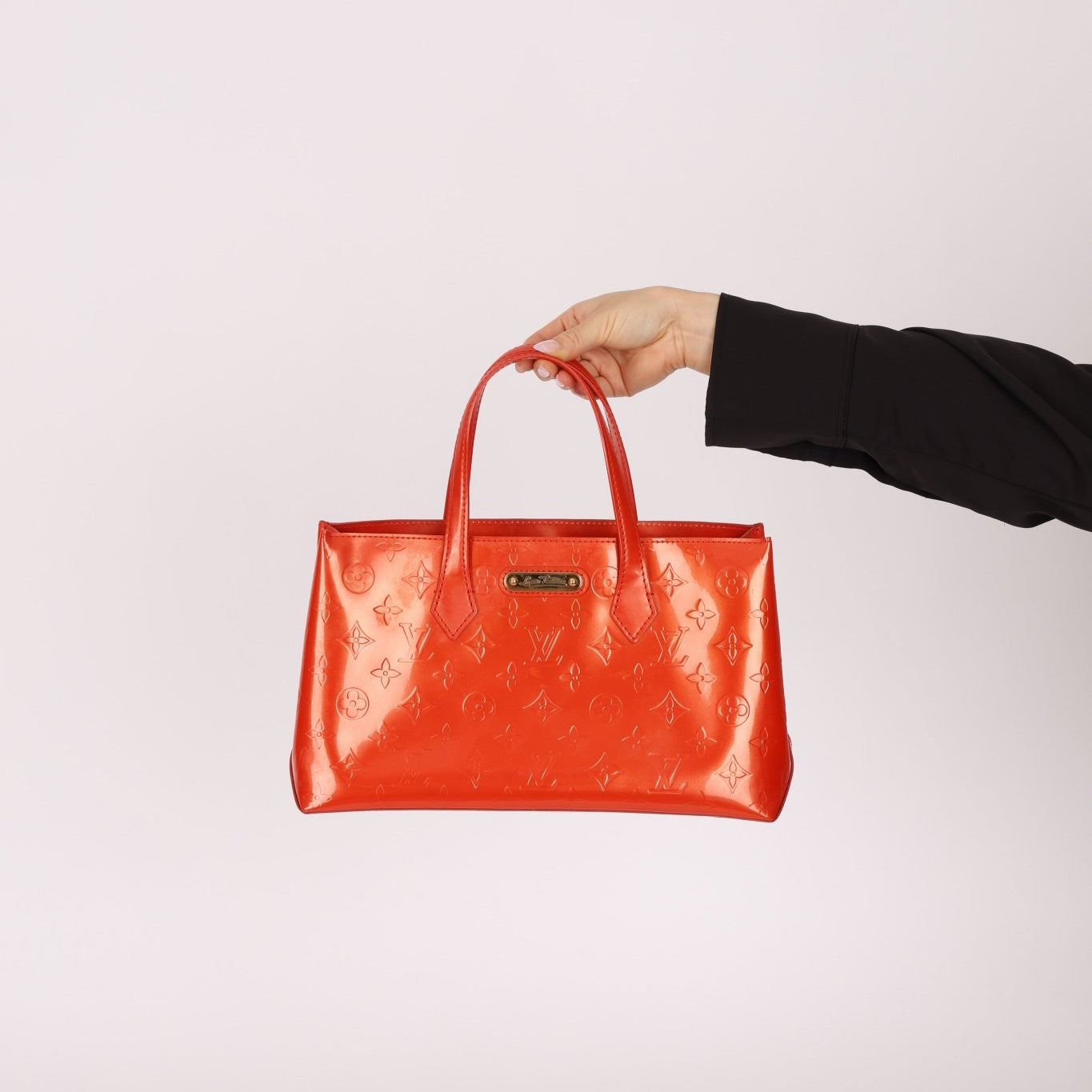 Louis Vuitton 2009 Vernis Wilshire Orange Mini Tote - FashioNica