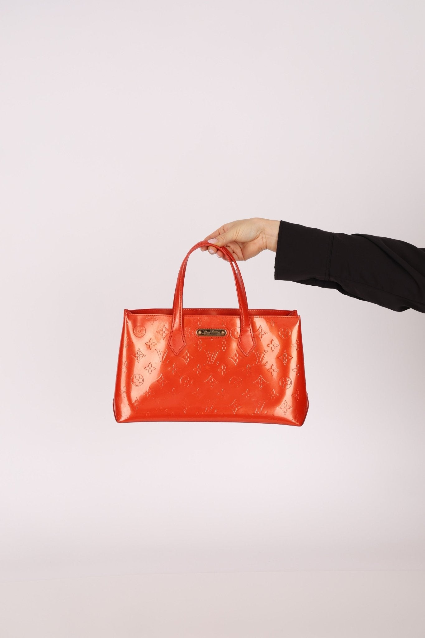 Louis Vuitton 2009 Vernis Wilshire Orange Mini Tote - FashioNica