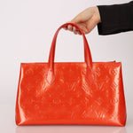 Louis Vuitton 2009 Vernis Wilshire Orange Mini Tote - FashioNica