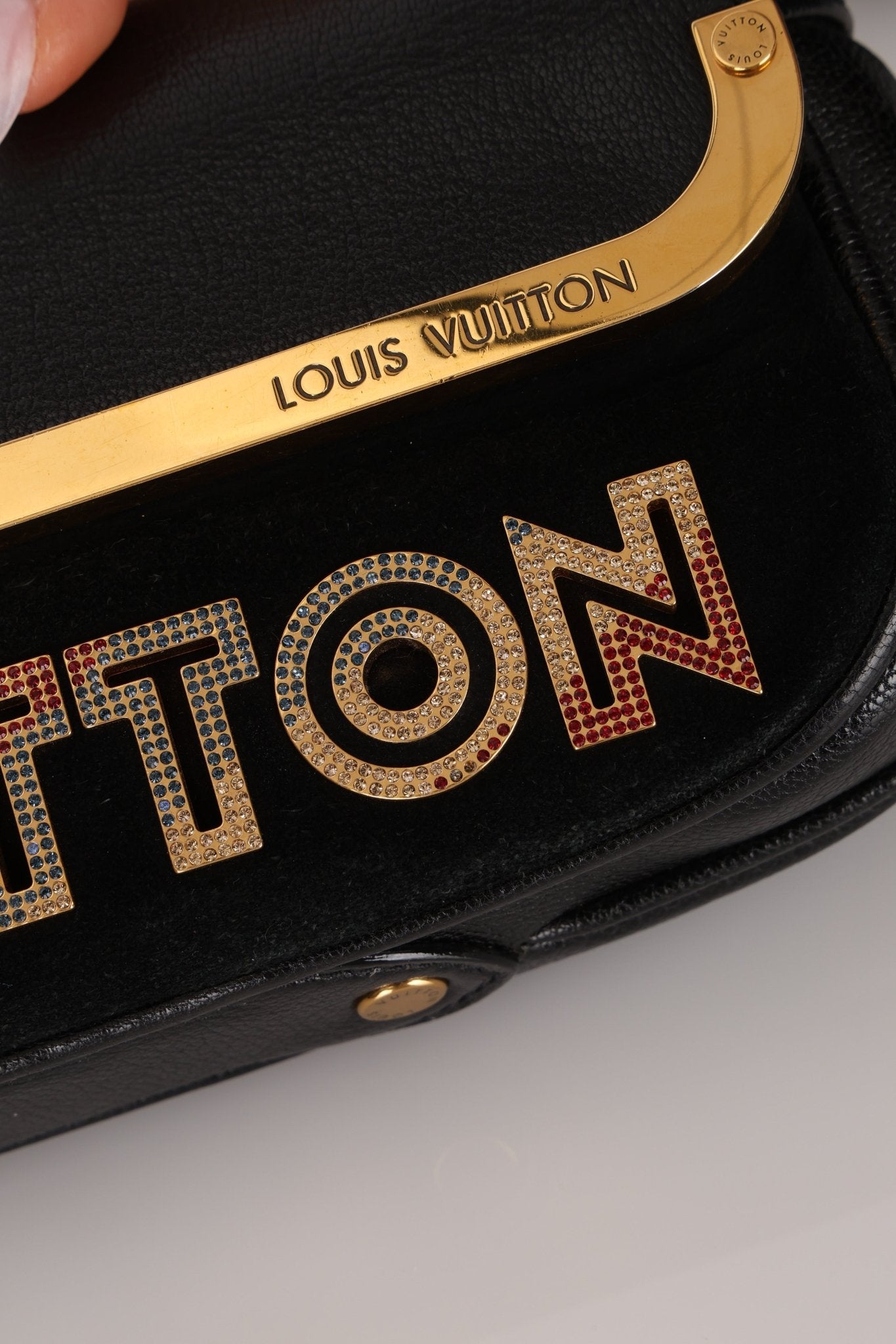 Louis Vuitton 2011 Swarovski Crystal Avant - Garde Pochette - FashioNica