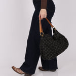 Louis Vuitton Black Denim Monogram Daily PM - FashioNica