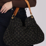 Louis Vuitton Black Denim Monogram Daily PM - FashioNica