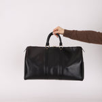 Louis Vuitton Black Epi Leather Keepall 45 - FashioNica