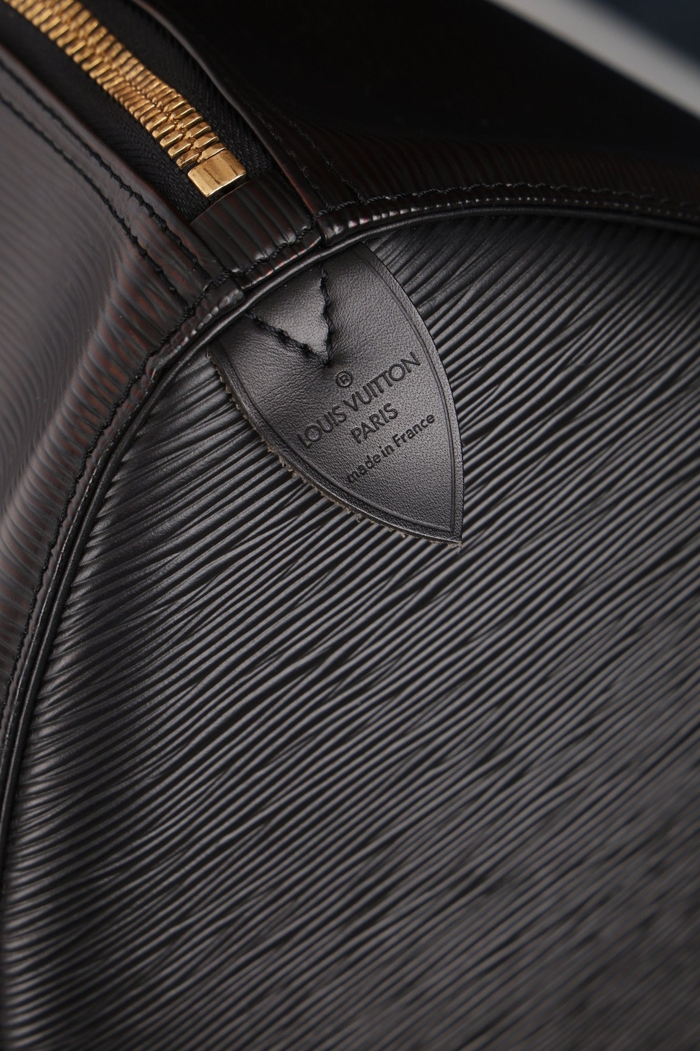 Louis Vuitton Black Epi Leather Keepall 45 - FashioNica