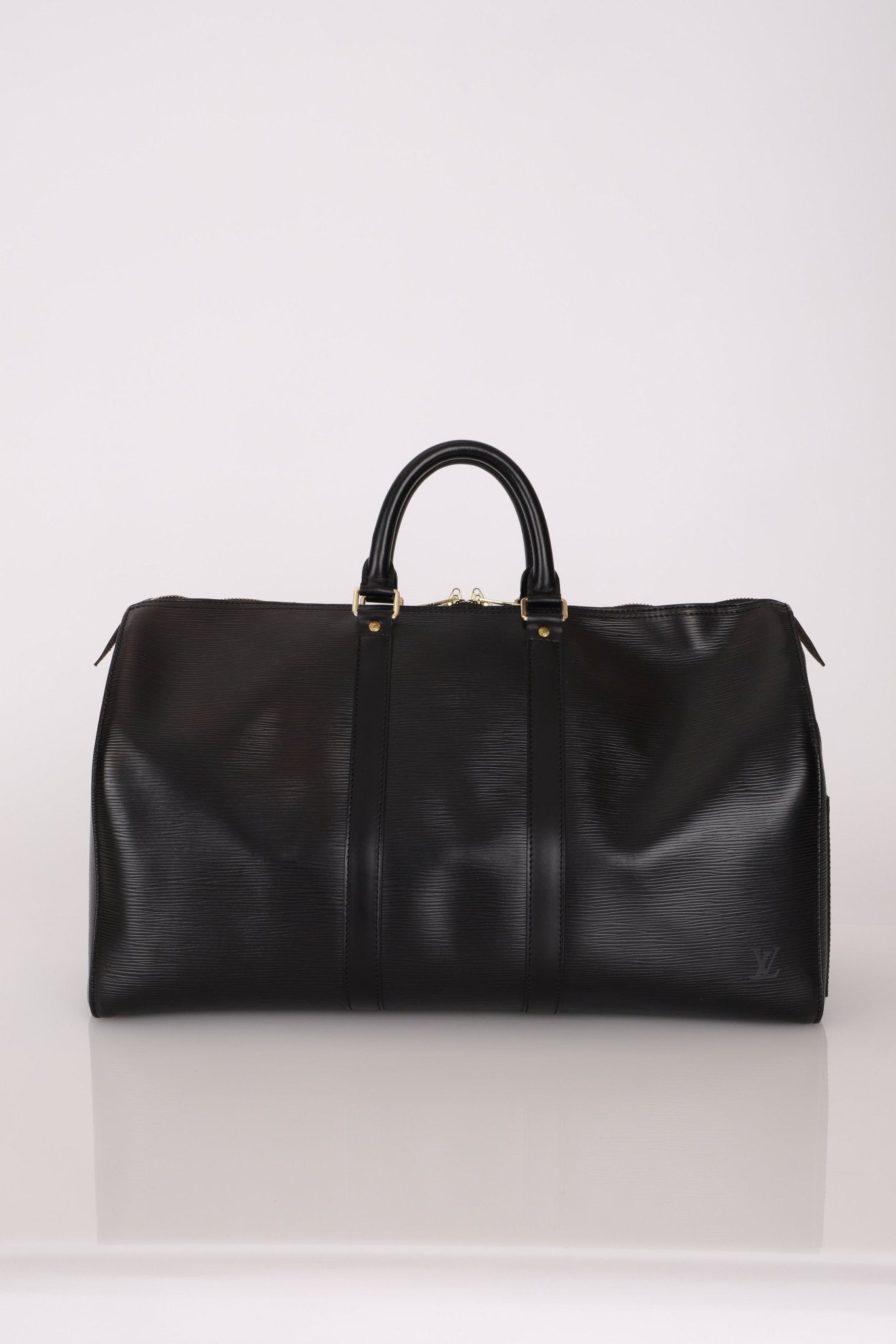 Louis Vuitton Black Epi Leather Keepall 45 - FashioNica