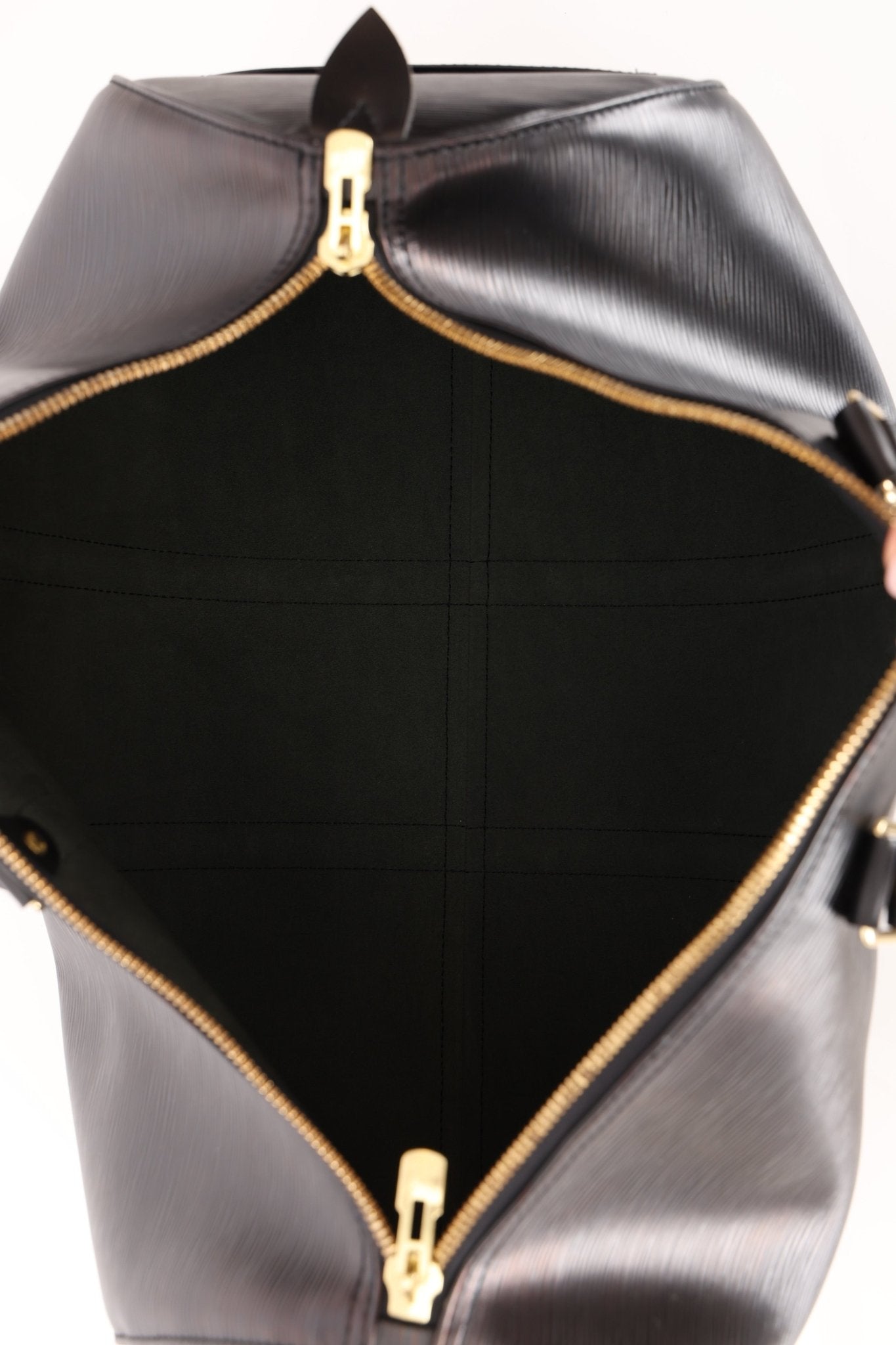 Louis Vuitton Black Epi Leather Keepall 45 - FashioNica