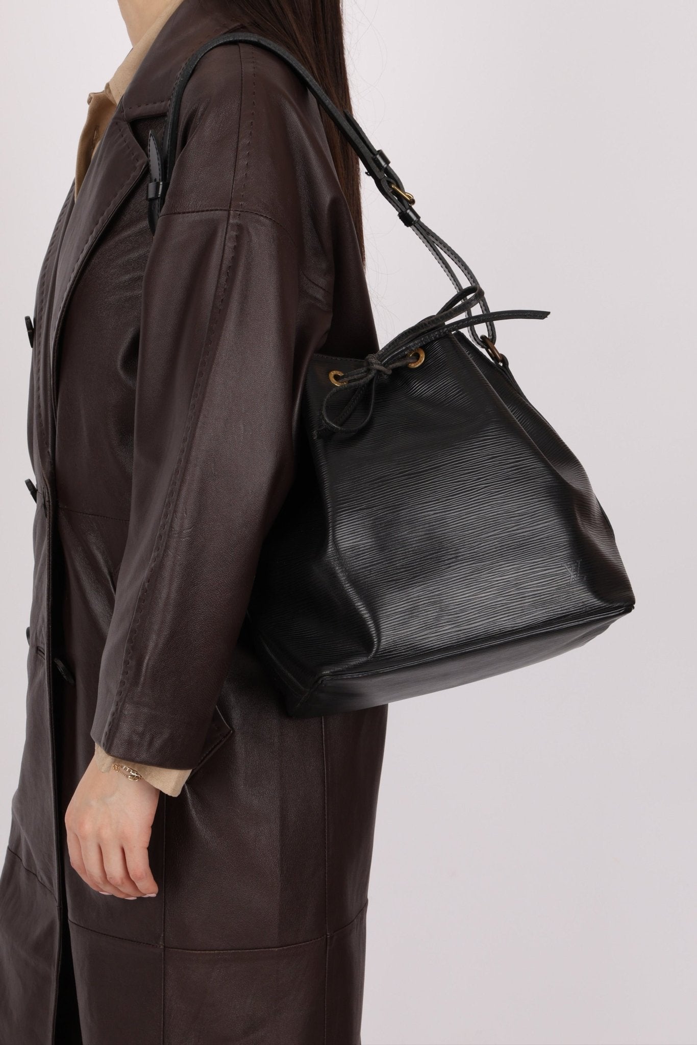 Louis Vuitton Black Epi Petit Noe - FashioNica