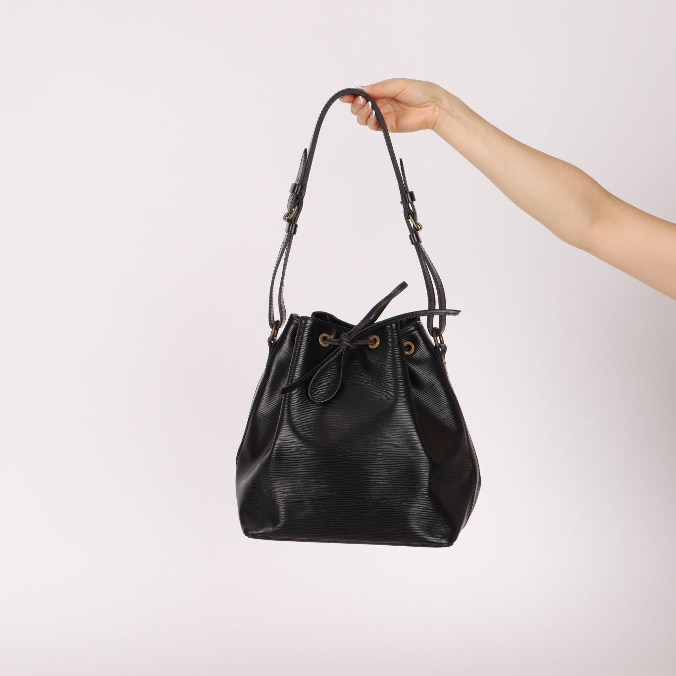 Louis Vuitton Black Epi Petit Noe - FashioNica