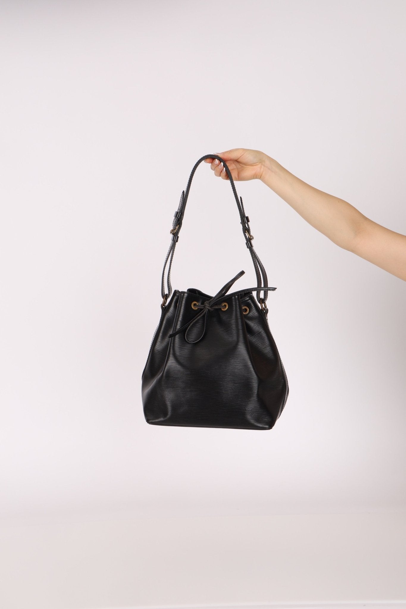 Louis Vuitton Black Epi Petit Noe - FashioNica