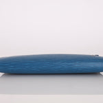 Louis Vuitton Blue Epi Leather Pochette - FashioNica