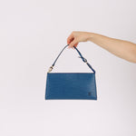 Louis Vuitton Blue Epi Leather Pochette - FashioNica
