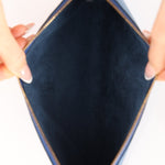 Louis Vuitton Blue Epi Leather Pochette - FashioNica