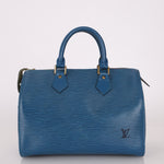 Louis Vuitton Blue Epi Speedy 30 - FashioNica