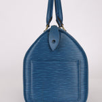 Louis Vuitton Blue Epi Speedy 30 - FashioNica