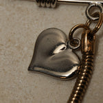 Louis Vuitton Charms Safety Pin Brooch - FashioNica