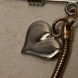 Louis Vuitton Charms Safety Pin Brooch - FashioNica