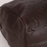 Louis Vuitton Chocolate Leather Monogram Revelation Keepall Bandouliere 45 - FashioNica