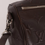 Louis Vuitton Chocolate Leather Monogram Revelation Keepall Bandouliere 45 - FashioNica