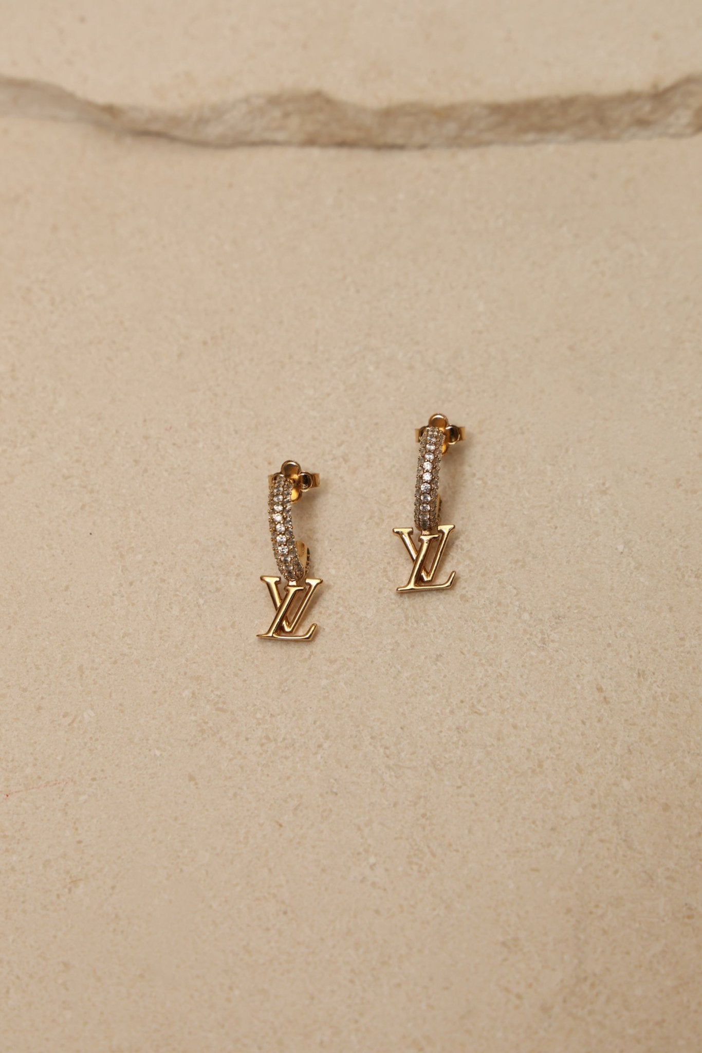 Louis Vuitton Crystal Iconic LV Hoops - FashioNica