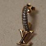 Louis Vuitton Crystal Iconic LV Hoops - FashioNica