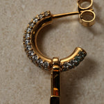 Louis Vuitton Crystal Iconic LV Hoops - FashioNica