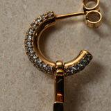 Louis Vuitton Crystal Iconic LV Hoops - FashioNica