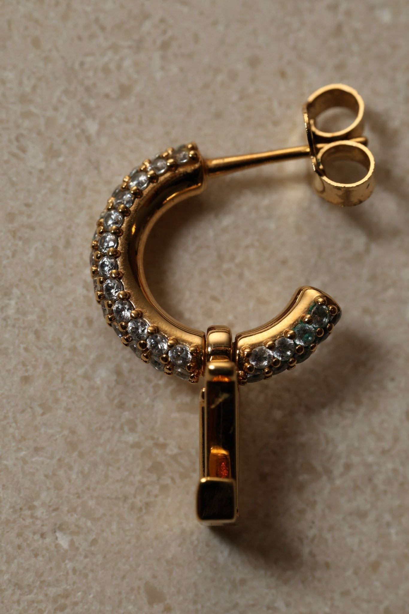 Louis Vuitton Crystal Iconic LV Hoops - FashioNica