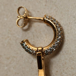 Louis Vuitton Crystal Iconic LV Hoops - FashioNica