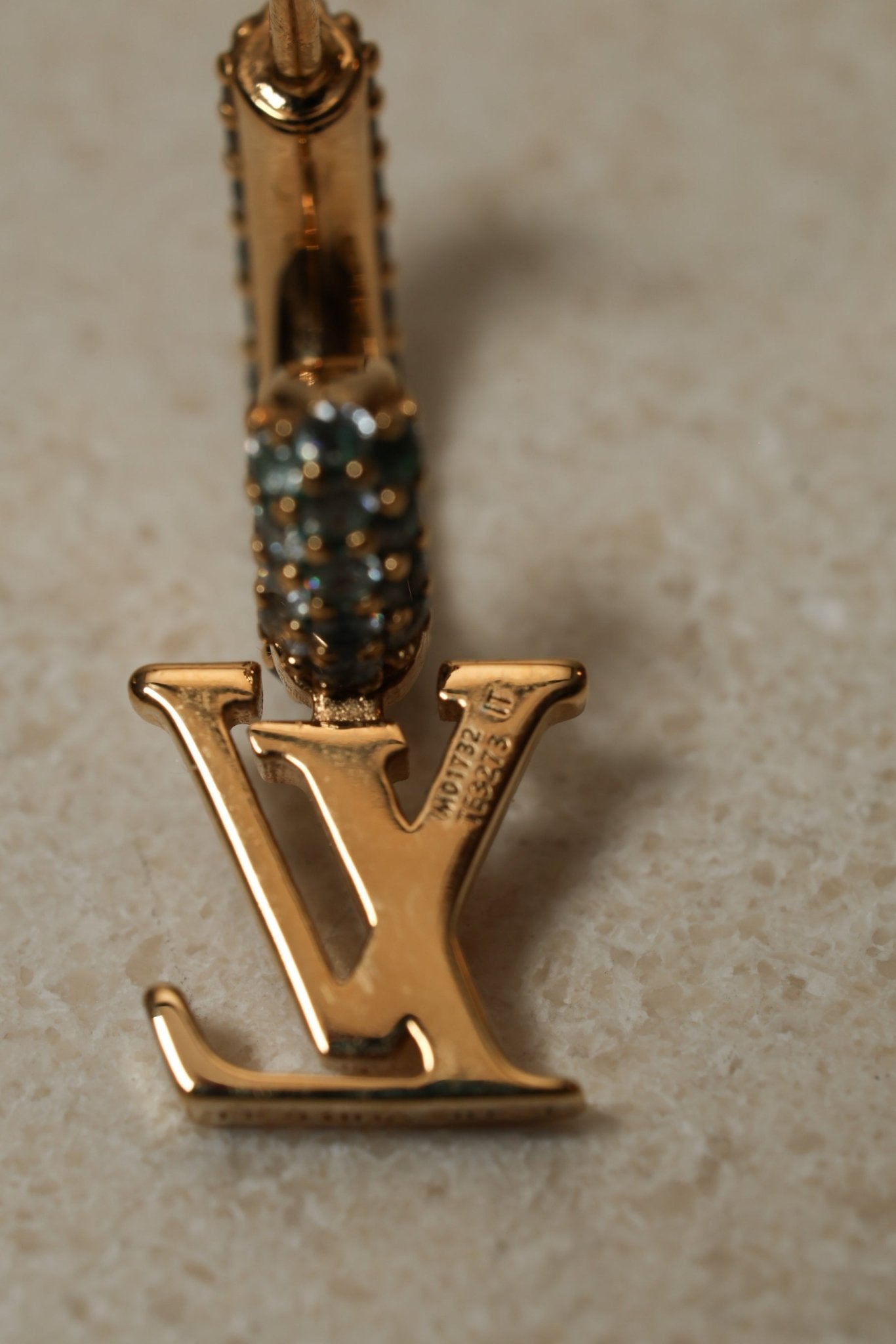 Louis Vuitton Crystal Iconic LV Hoops - FashioNica