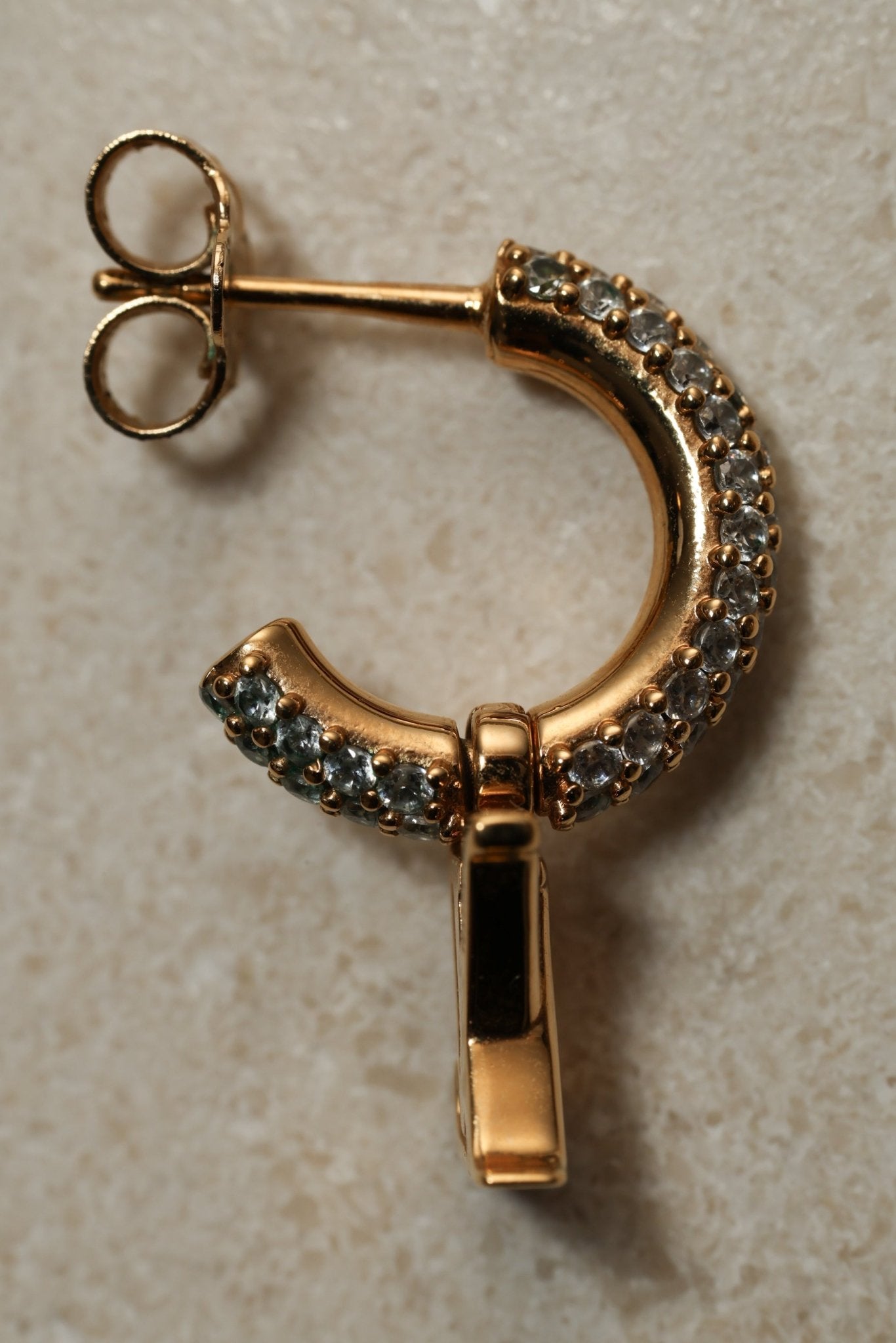 Louis Vuitton Crystal Iconic LV Hoops - FashioNica