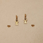 Louis Vuitton Crystal Iconic LV Hoops - FashioNica