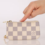 Louis Vuitton Damier Azur Key Pouch - FashioNica