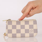 Louis Vuitton Damier Azur Key Pouch - FashioNica