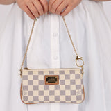 Louis Vuitton Damier Azur Milla Pochette MM - FashioNica