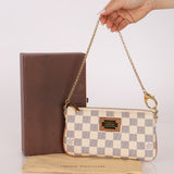 Louis Vuitton Damier Azur Milla Pochette MM - FashioNica