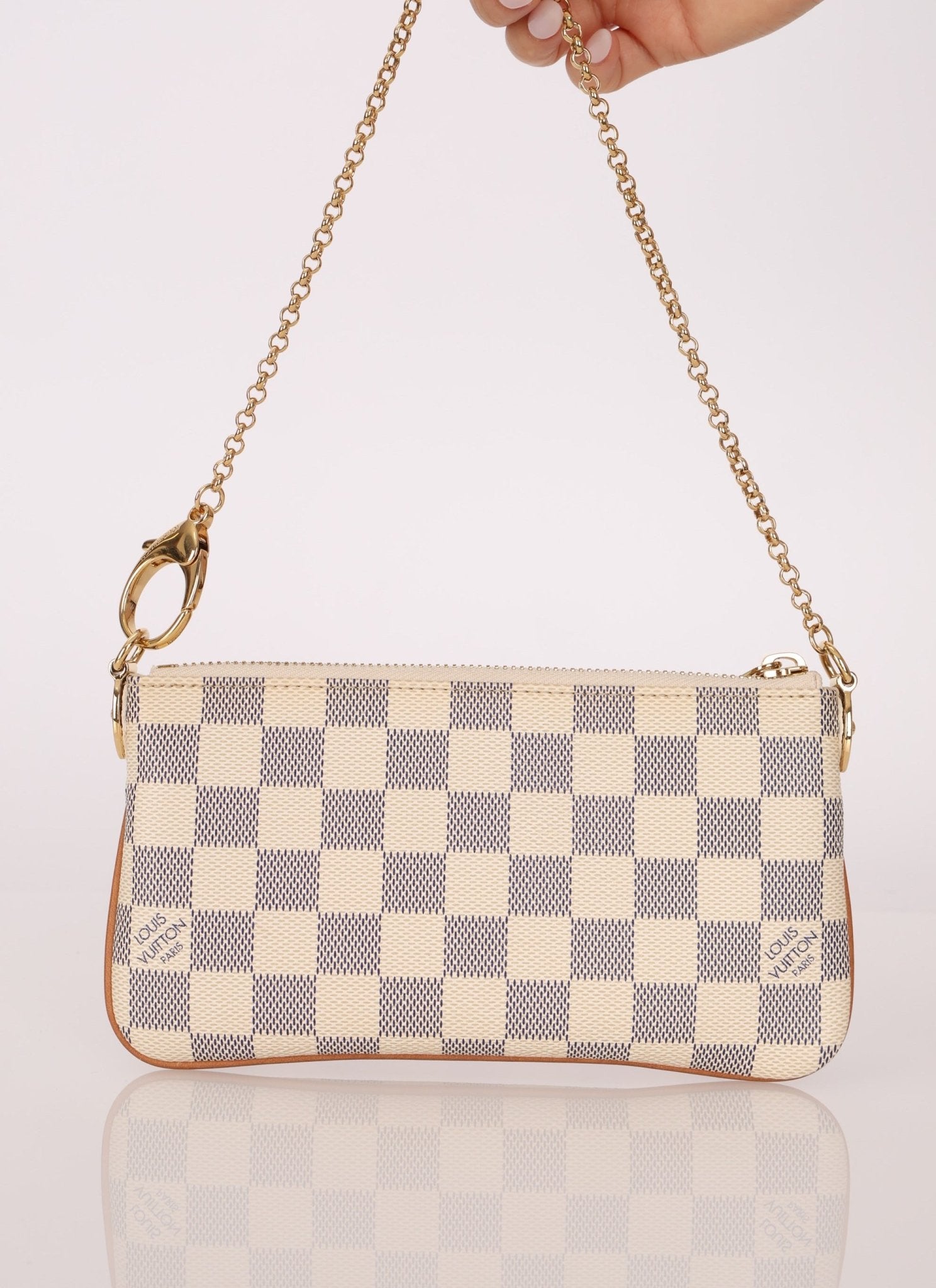 Louis Vuitton Damier Azur Milla Pochette MM - FashioNica