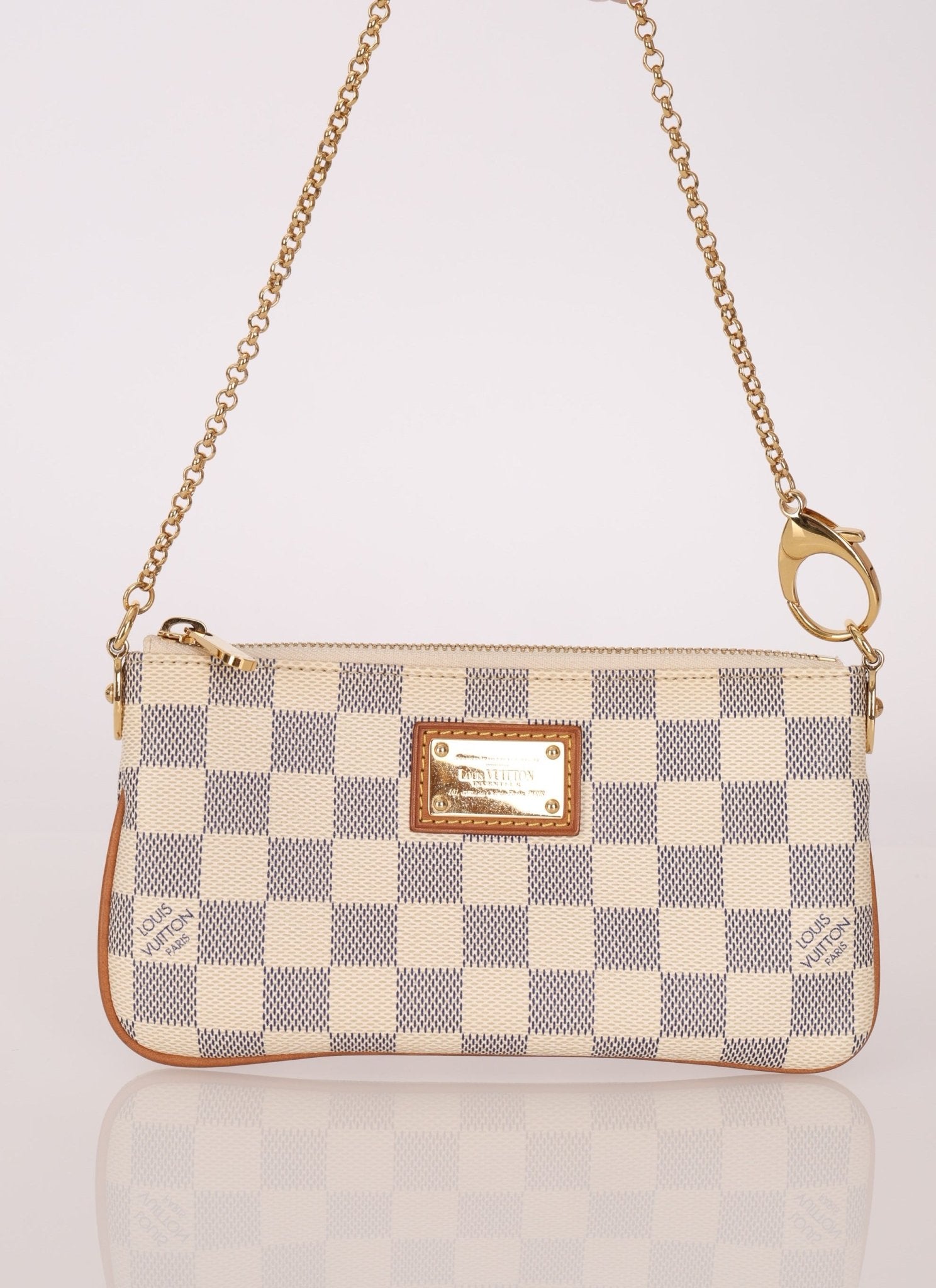 Louis Vuitton Damier Azur Milla Pochette MM - FashioNica