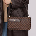 Louis Vuitton Damier Ebene Aubagne Shoulder Bag - FashioNica