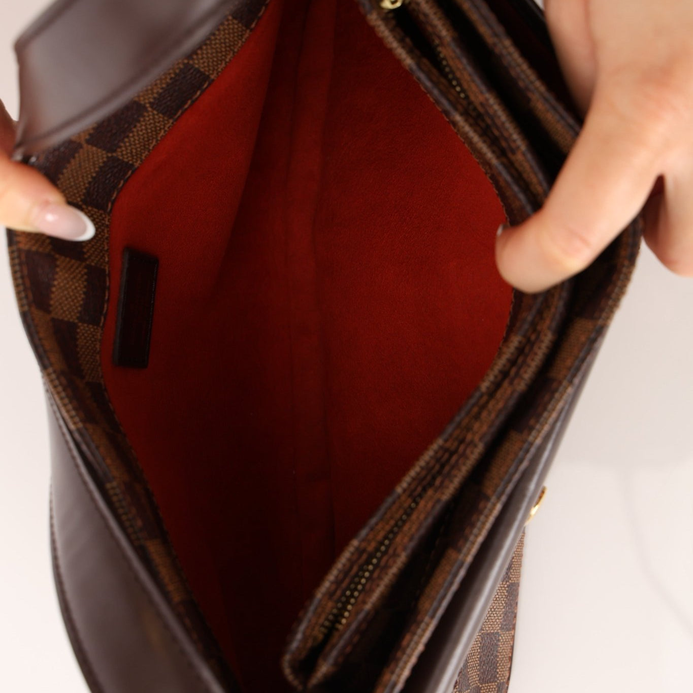 Louis Vuitton Damier Ebene Aubagne Shoulder Bag - FashioNica