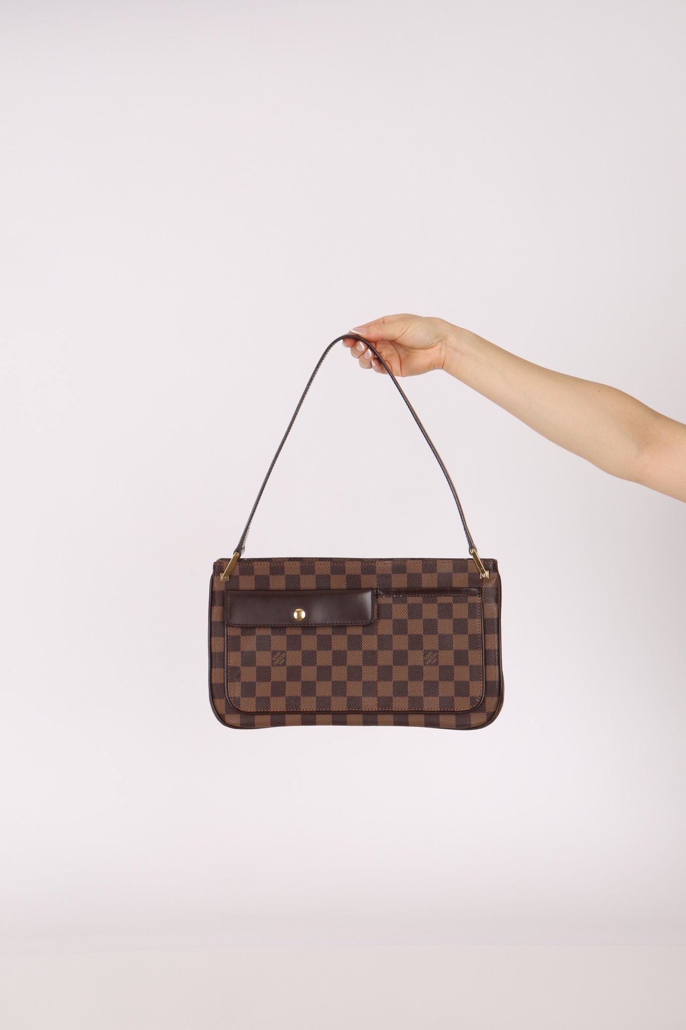 Louis Vuitton Damier Ebene Aubagne Shoulder Bag - FashioNica